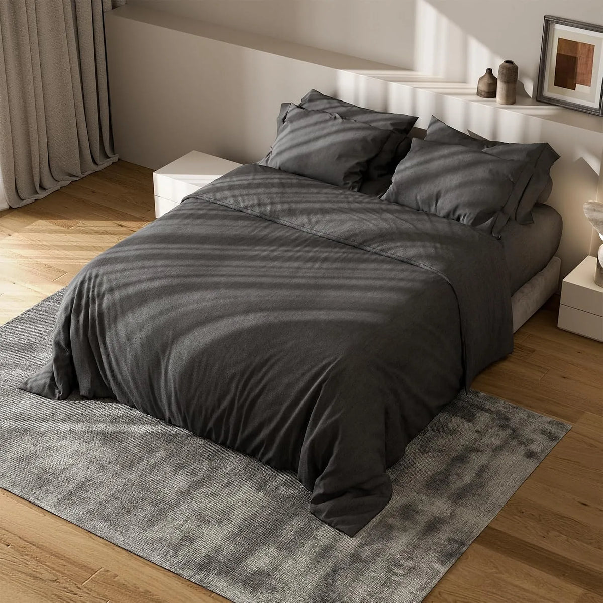 Matelas 160x200cm – revêtement en tissu, 160 × 200cm, 160 × 200 × 16, 16cm