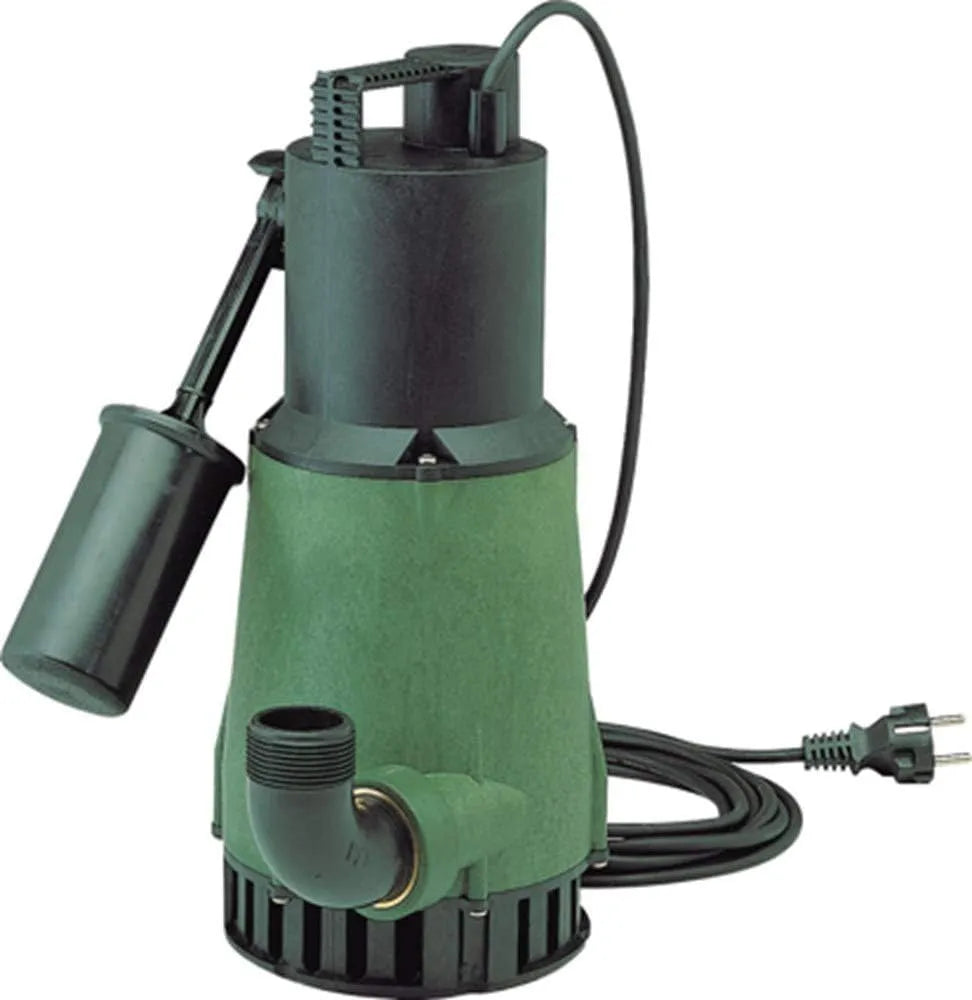 Pompe submersible pour eau claire et pompe vide-cave, avec flotteur