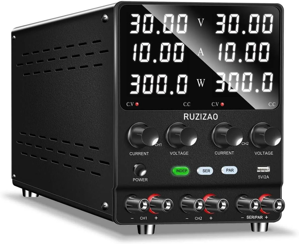 Alimentation de laboratoire CC réglable et alimentation de banc, 30V, 10A, pour test électronique et réparation