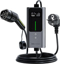 Borne de recharge pour voiture électrique et chargeur EV mobile, 3.6KW, 3.68KW, 16A, 5M, monophasé, Type 2
