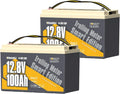 Bluetooth LiFePO4 Batterie lithium LiFePO4 et batterie solaire à décharge profonde, alimentation solaire, 100Ah, 12V, avec BMS, avec Bluetooth
