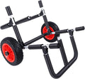 Chariot Pliable Kayak avec Roues Renforcées et Structure Amovible