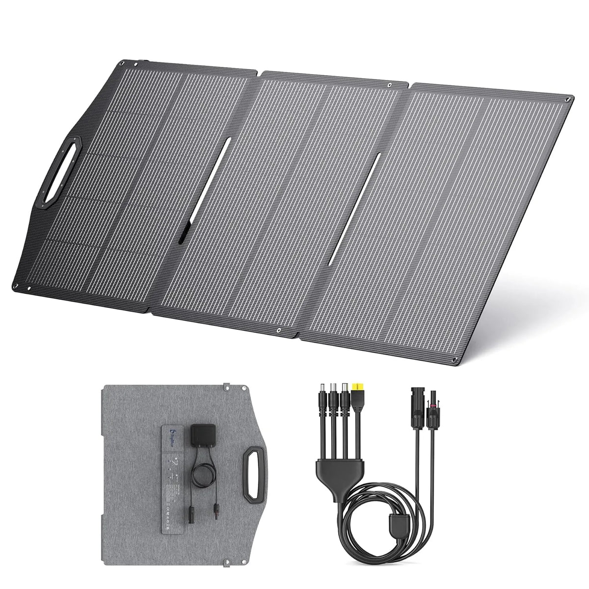 20,8V/9,23A, Étanchéité IP68, BigBlue 150W Panneaux Solaires Portable ETFE
