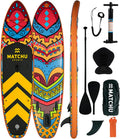 Planche de Paddle Gonflable Antidérapante 320x81x15 cm - Capacité 150 kg - Pour Adultes et Enfants
