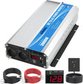 RV, Camion, GIANDEL Convertisseur 12V 220V 3000W Onduleur à Onde Modifiée Transformateur Compatible Lithium-Batterie pour La Maison