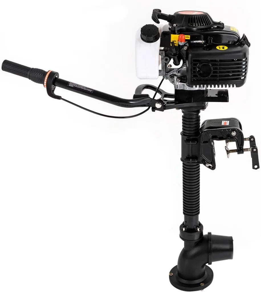 Moteur hors-bord 4 CV 4 temps refroidi à l'eau pour bateaux et kayaks