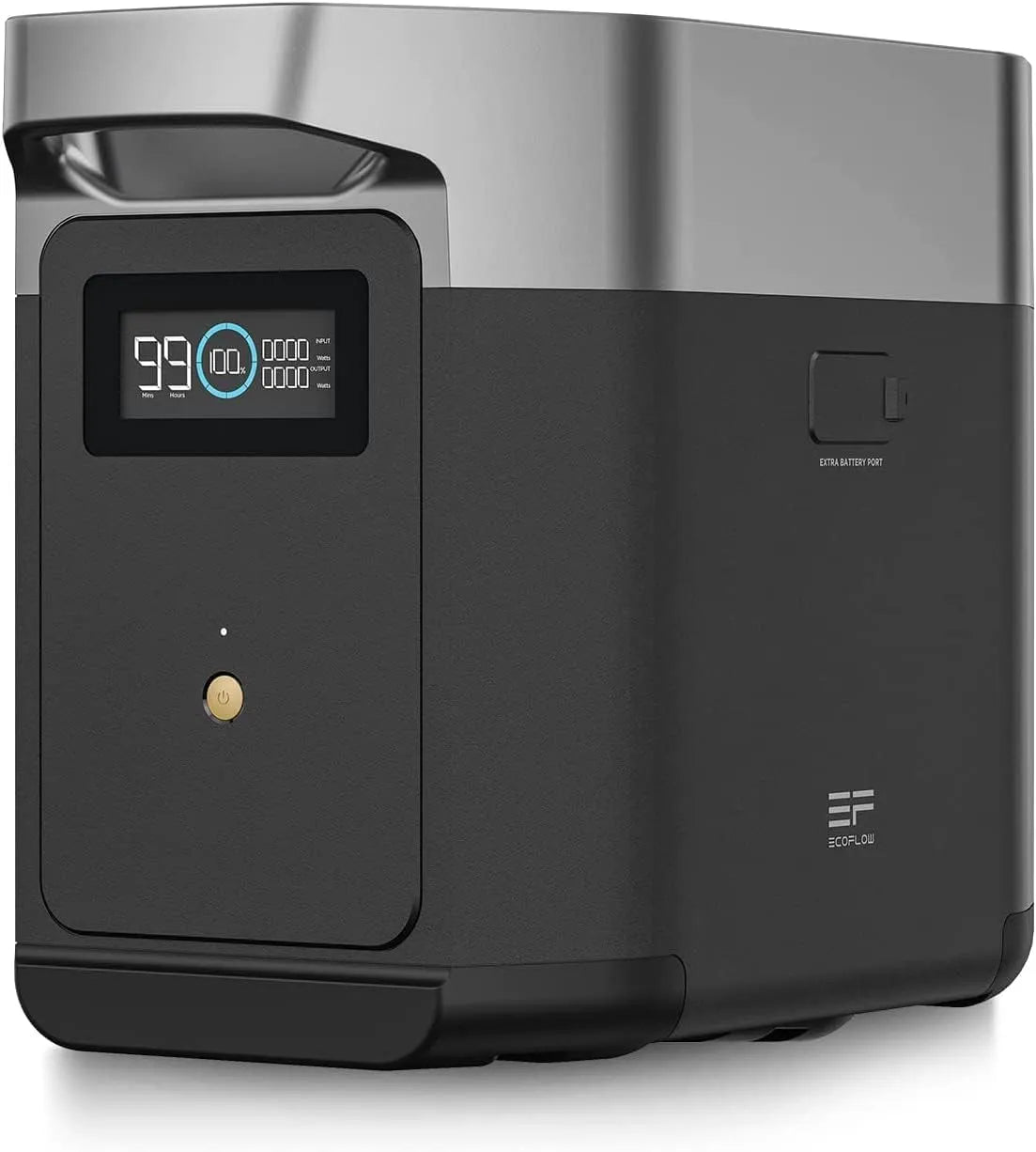 EcoFlow Batterie supplémentaire EcoFlow Delta 2, capacité ajoutée de 1 kWh pour Alimentation de Secours Domestique, Reconditionné