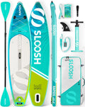 Planche de Paddle Stand-Up 11'6' Gonflable avec Accessoires Haute Qualité, Pont Antidérapant en EVA, Sac Ultra-Léger et Pompe, Pour Tous