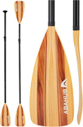 Abahub Pagaie Réglable en Aluminium 2-en-1 pour SUP et Kayak, Lame en Nylon Revêtue de PU, 173-213cm, Options de Couleur