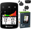 Bryton - Compteur GPS Rider 650T avec capteur double et moniteur de fréquence cardiaque