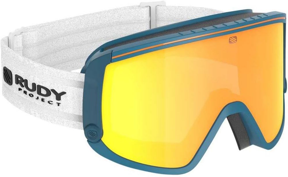 Lunettes de Soleil Unisexes RUDY PROJECT SPINCUT Bondi Bleu avec Verres Miroir Orange