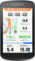 Compteur vélo GPS Magene C706 avec écran tactile couleur 3,3'', double positionnement, support robuste, affichage personnalisable