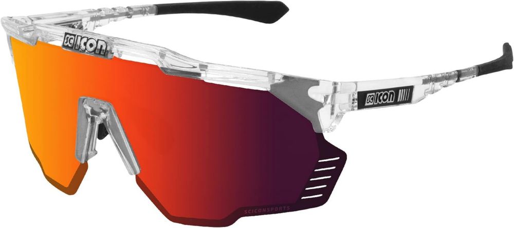 Lunettes de Soleil Sportives SCICON Aeroshade Kunken Rouge