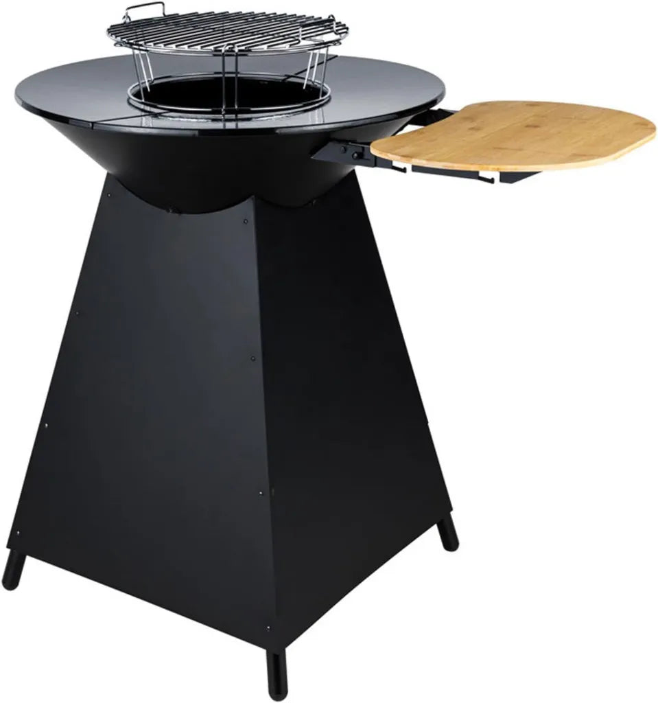 Barbecue Somagic au Charbon avec Grille en Fonte, 20 Couverts