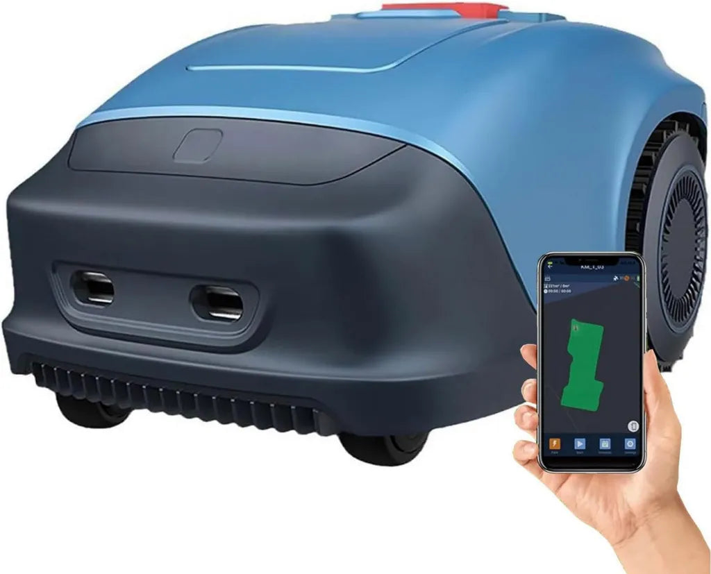 Tondeuse Robotique 1000m² avec GPS et Station de Charge