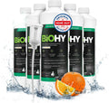 Nettoyant pour Robots Aspirateurs BiOHY à l'Orange - Pack de 6 x 1L avec Distributeur