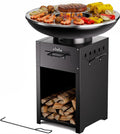 Grill Plancha Big Horn Outdoors avec Plaque en Acier Inoxydable, Idéal pour Fêtes de Jardin et Camping
