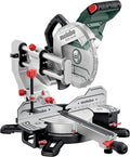 Metabo KGSV 254 Scie à onglet – vitesse variable, en plastique, format compact, inclinaison réglable, 1800W
