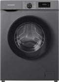 Lave-linge, 8 kg, Schneider SCLLF128-SA, argenté, Schneider SCLLF128-SA - Lave linge frontal 8kg Silver