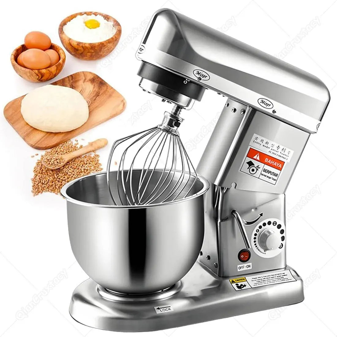 5l/7l/10l Robot, 10 L, 5 l, 7 l, pâtisserie, 3 vitesses, professionnel, pour Pétrir