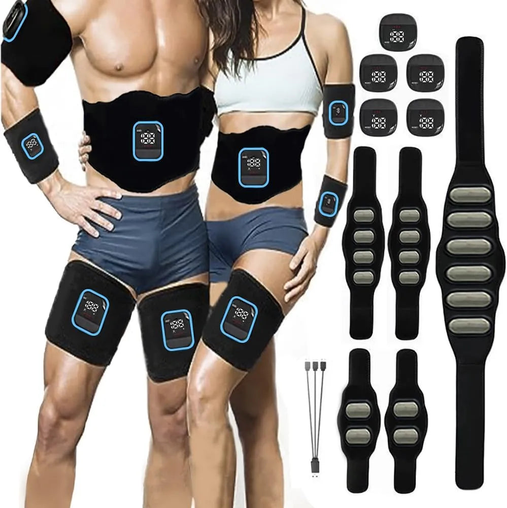 Moniteur, USB, Ceinture de Stimulation électrique Abdominale EMS