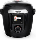 Moulinex 6 L, Cookeo Wi-Fi Multicuiseur intelligent, Noir, Multicuiseur intelligent connecté 10-en-1, Multicuiseur intelligent connecté - 150 recettes