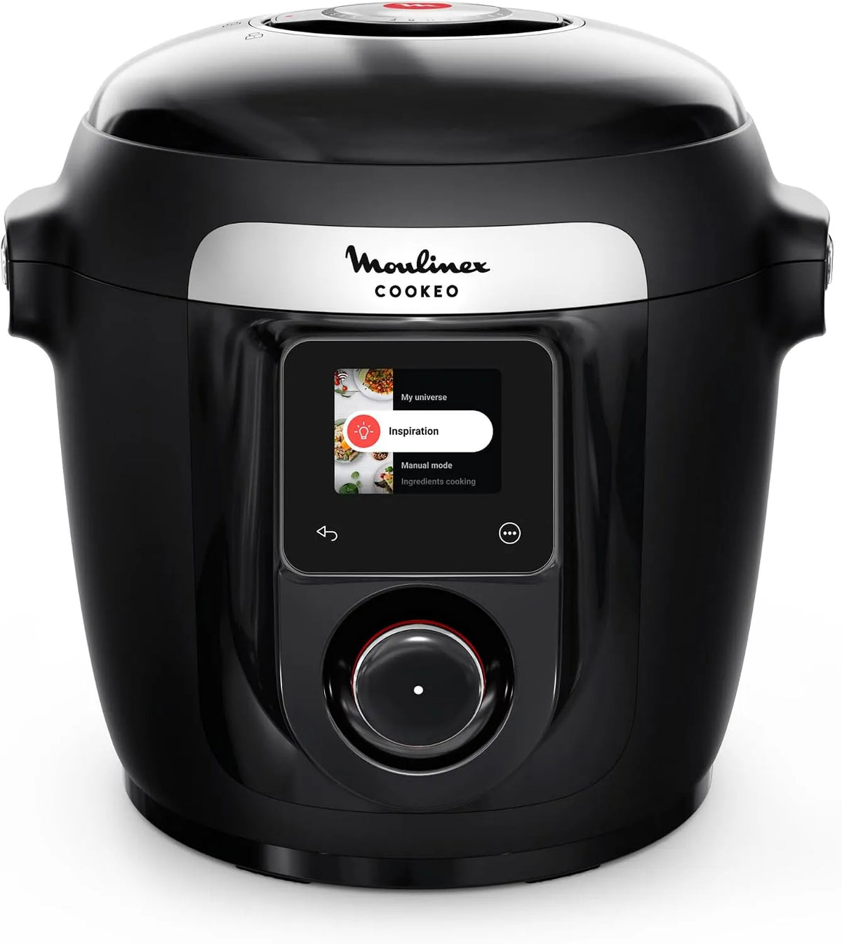 Moulinex 6 L, Cookeo Wi-Fi Multicuiseur intelligent, Noir, Multicuiseur intelligent connecté 10-en-1, Multicuiseur intelligent connecté - 150 recettes