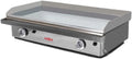 Produit Plancha à gaz industrielle 800 x 400 mm en chrome dur pour hôtellerie Fry Top pour cuisine professionnelle pour bar et restaurant, MBH