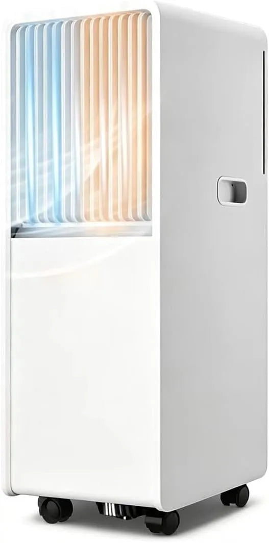 Climatiseur, portable, Refroidit jusqu'à 700 m2, Unité AC avec télécommande, ventilateur, déshumidification, mode veille, kits d'installation pour