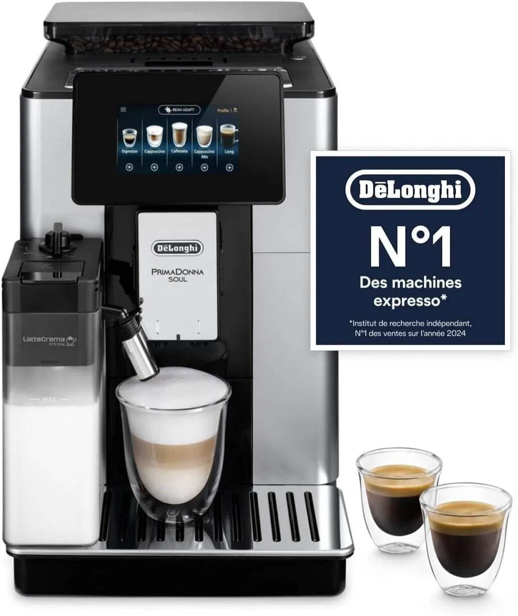 De'Longhi ECAM220.91.B Machine à café automatique, tactile, noir, Expresso et Cappuccino, De'Longhi Magnifica Start - Machine à Café Automatique 4