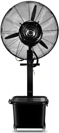 Ventilateur, 42 L, extérieur, industriel, 3 vitesses, oscillation, grand réservoir, professionnel, oscillation à 90°