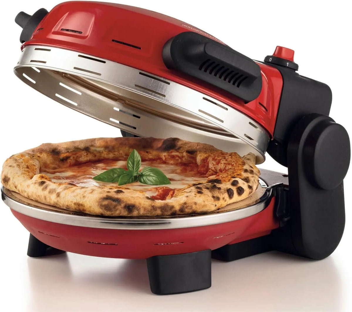 Four électrique à pizza, 1500 W, amovible, Ariete 934 Pizzeria Gourmet, réglage de la température supérieure et, 1500W, température 400°C, 3 minutes