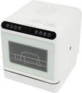 Lave-vaisselle, 6 L, 1100 W, 52 dB, grand réservoir, 2 zones de température, 1 LED, température de l'eau: 72 °C