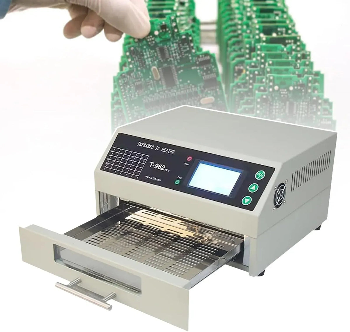 Four électrique, 800 W, 110 V, 110 V pour montage PCB