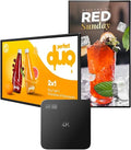 Écran d'affichage dynamique YM05 1+8G, écran publicitaire, restaurant, diffusion publicitaire numérique, Digital Signage Player cms sans abonnement
