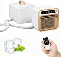 Climatiseur 12H 1.5m-Pipe, portable, minuteur, silencieux, camping, Camping-Car, Timer pour Chambre, Clim Mobile avec Télécommande, Refroidissement
