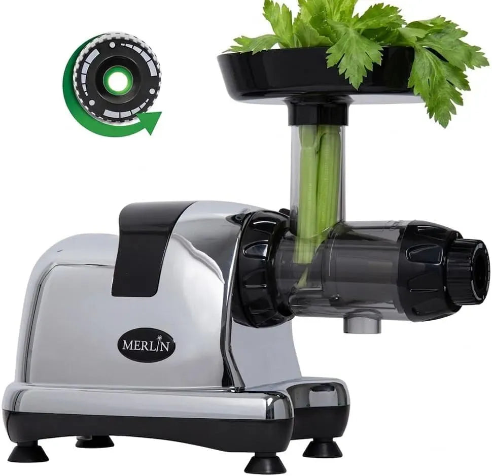 Extracteur de jus, 200 W, Merlin MNC500MC, 80 trs/min, Sans BPA