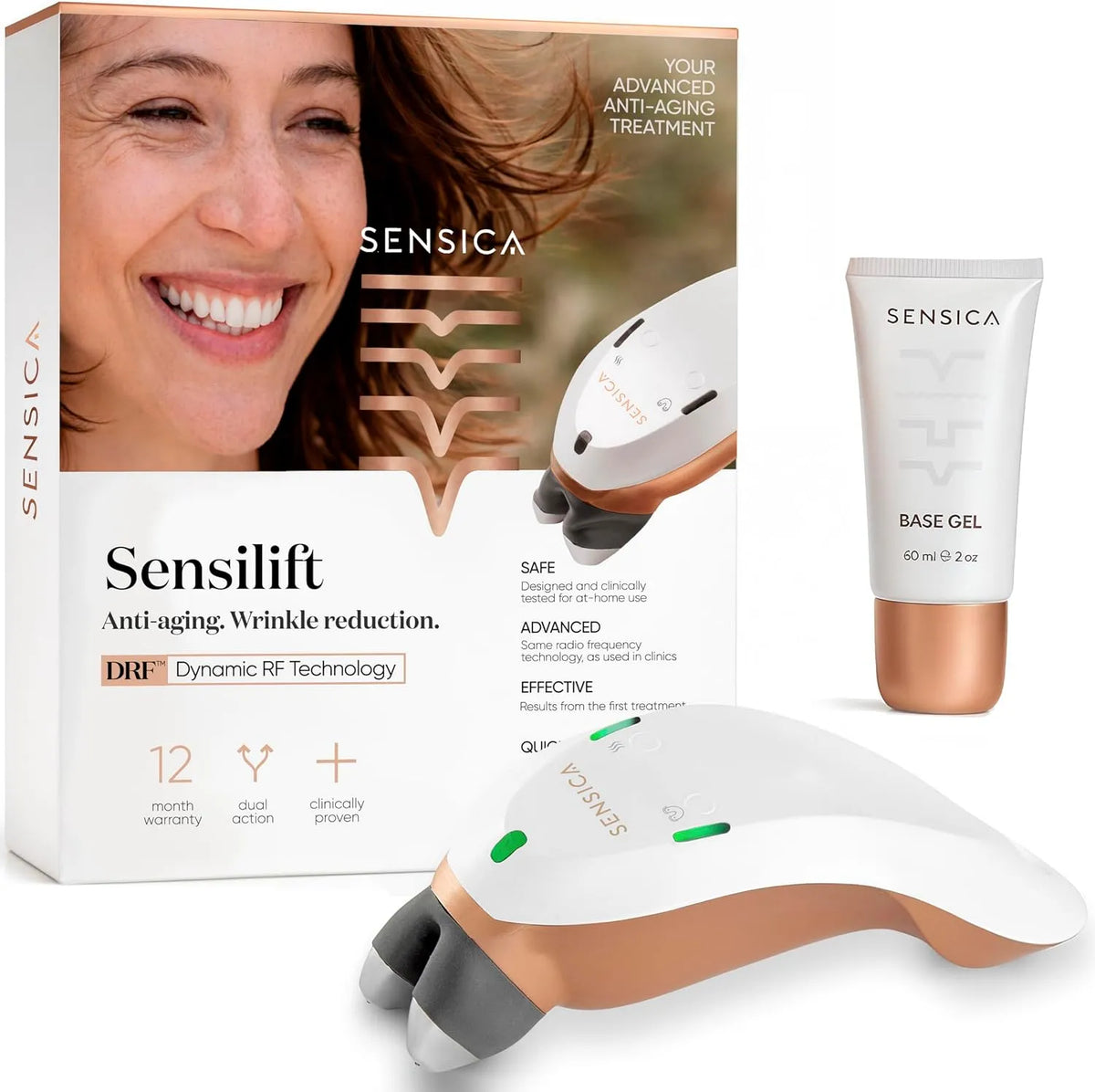 Appareil, professionnel, Sensica Sensilift Appareil Anti-Âge de Radiofréquence Visage