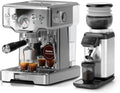 Moulin, broyeur à grains de café, machine à café électrique, professionnel, acier inoxydable