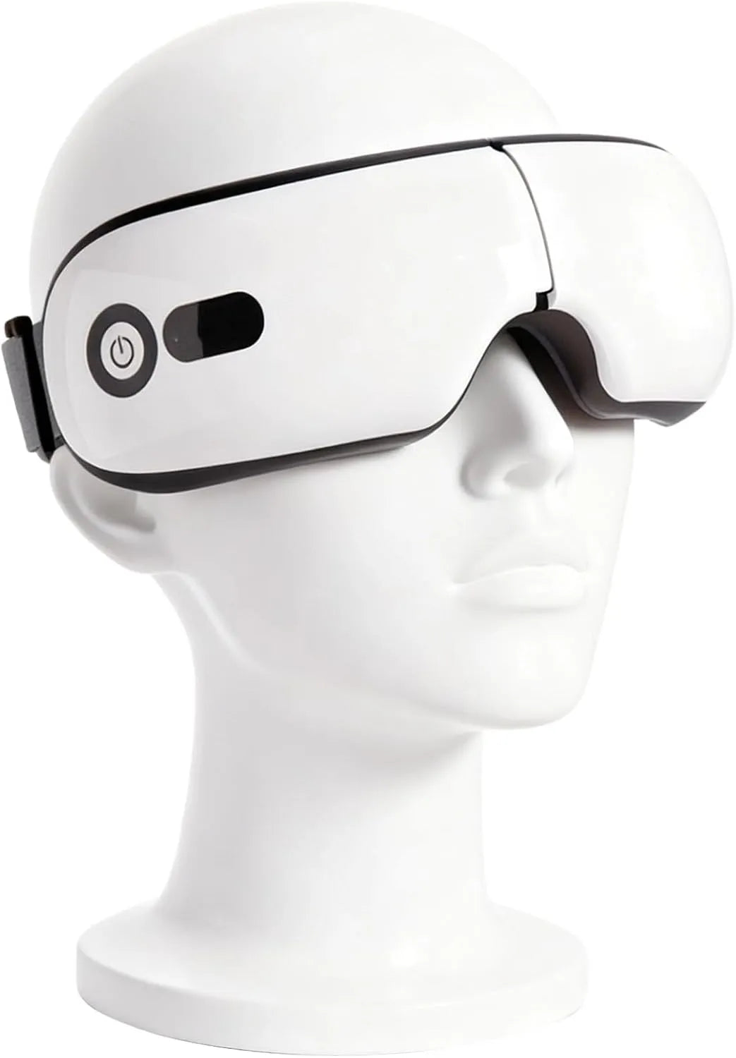 Masseur, portable, USB, 5 modes, fonction chauffante, sans fil, pour les yeux avec musique sans fil
